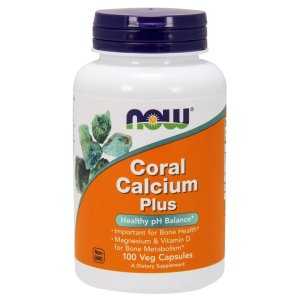 NOW Foods Coral Calcium Plus, 100 vcaps