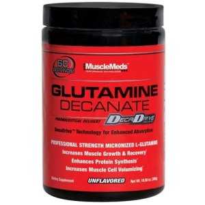 MuscleMeds Glutamine Decanate, Unflavored - 300 grams