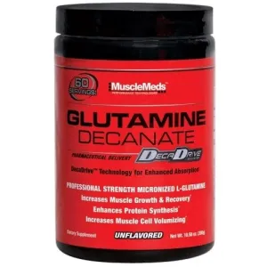 MuscleMeds Glutamine Decanate, Unflavored - 300 grams