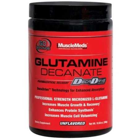 MuscleMeds Glutamine Decanate, Unflavored - 300 grams