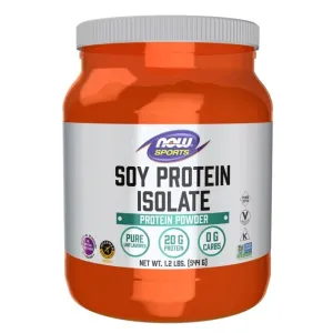 NOW Foods Soy Protein Isolate, Unflavored - 544 grams