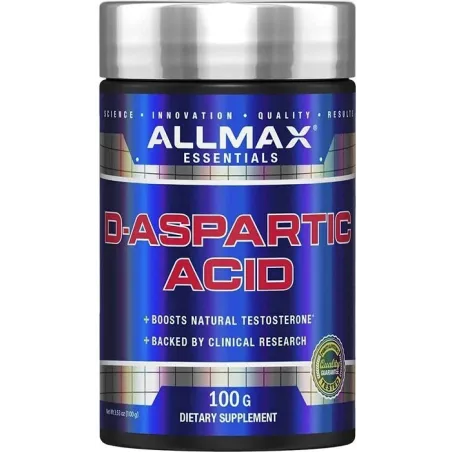 AllMax Nutrition D-Aspartic Acid - 100 grams