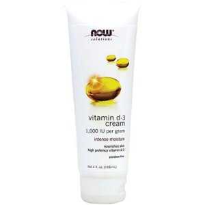 NOW Foods Vitamin D-3 Cream - 118 ml.