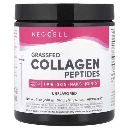 NeoCell Grassfed Collagen Peptides, Unflavored - 200 grams
