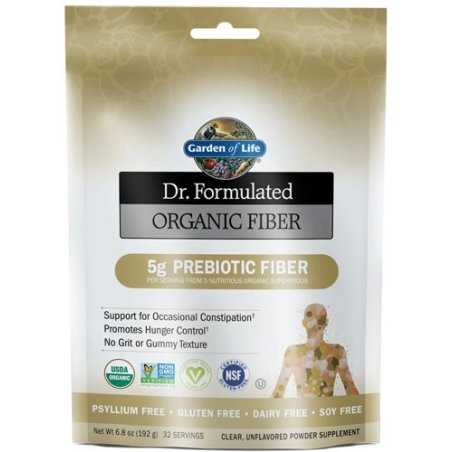 Garden of Life Dr. Formulated Fiber, Unflavored - 192 grams