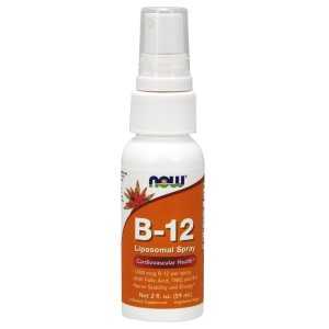 NOW Foods Vitamin B-12, Liposomal Spray - 59 ml.