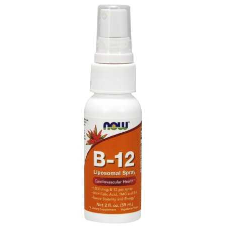 NOW Foods Vitamin B-12, Liposomal Spray - 59 ml.