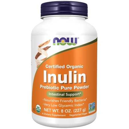 NOW Foods Inulin Prebiotic Pure Powder - 227 grams
