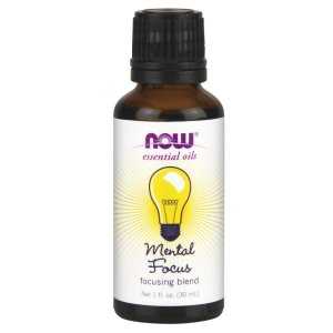 NOW Foods Essential Oil, Mental Focus Oil - 30 ml.