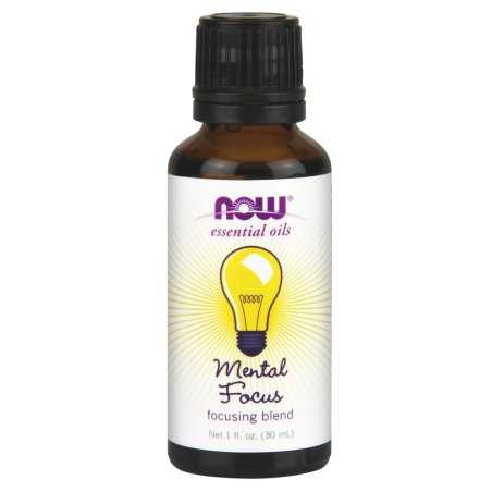 NOW Foods Essential Oil, Mental Focus Oil - 30 ml.
