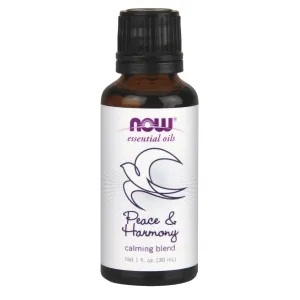 NOW Foods Essential Oil, Peace & Harmony Oil Blend - 30 ml.
