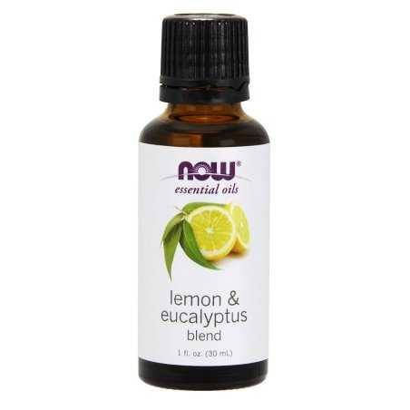 NOW Foods Essential Oil, Lemon & Eucalyptus Blend - 30 ml.