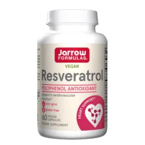 Jarrow Formulas Resveratrol, 100mg, 60-120 vcaps