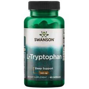 Swanson L-Tryptophan, 500mg - 60 caps