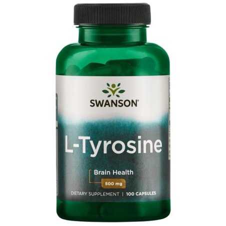 Swanson L-Tyrosine, 500mg - 100 caps