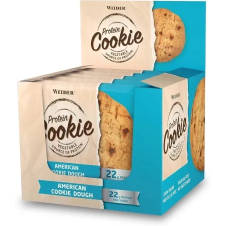 Weider Protein Cookie, American Cookie Dough - 12 x 90g