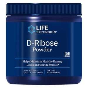 Life Extension D-Ribose Powder - 150 grams