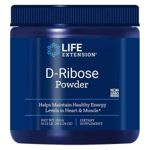 Life Extension D-Ribose Powder - 150 grams