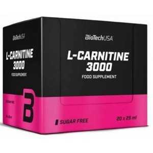 BioTechUSA L Carnitine 3000, 20 x 25 ml