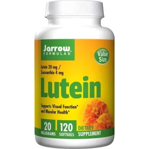 Jarrow Formulas Lutein, 20mg, 60-120 softgels