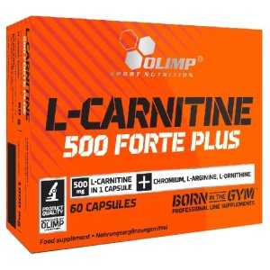 Olimp Nutrition L-Carnitine 500 Forte Plus - 60 caps
