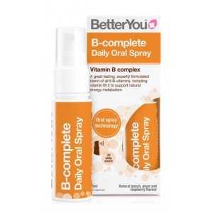 BetterYou B-complete Daily Oral Spray, Natural Peach, Plum &