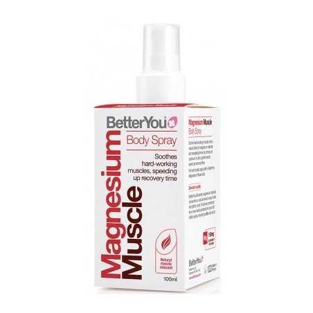 BetterYou Magnesium Muscle Body Spray - 100 ml.