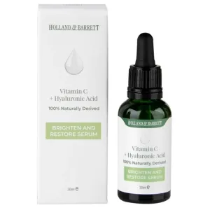 Holland & Barrett Vitamin C + Hyaluronic Acid Serum - 30 ml.