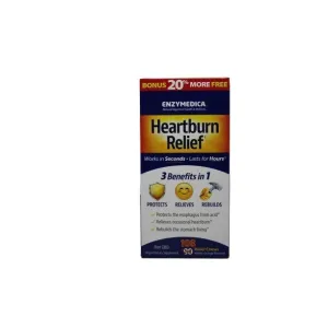 Enzymedica Heartburn Relief, 108 chewables