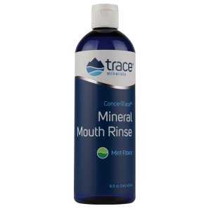 Trace Minerals ConcenTrace Mineral Mouth Rinse, Mint - 473 ml.