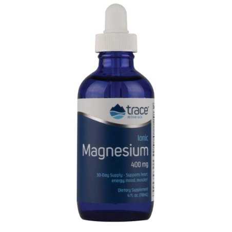 Trace Minerals Ionic Magnesium, 400mg, 59-118 ml