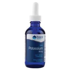 Trace Minerals Ionic Potassium, 99mg - 59 ml.