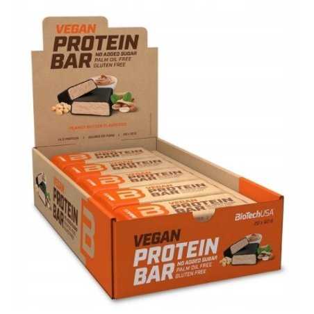 BioTechUSA Vegan Protein Bar, 20 x 50g