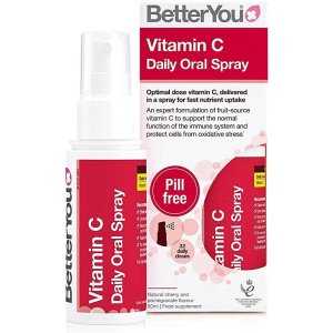 BetterYou Vitamin C Daily Oral Spray, Natural Cherry and