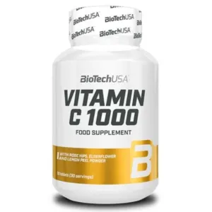 BioTechUSA Vitamin C 1000, 30-250 tablets