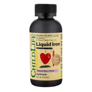 Child Life Liquid Iron, Natural Berry - 118 ml.