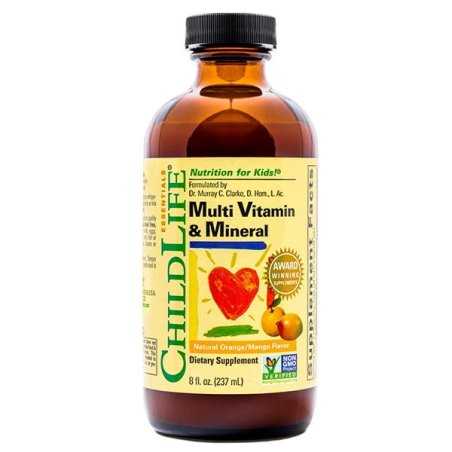 Child Life Multi Vitamin & Mineral, Natural Orange/Mango - 237
