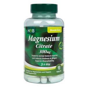 Holland & Barrett Magnesium Citrate, 300mg - 90 tablets