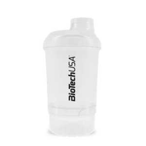 BioTechUSA Wave+ Shaker, Transparent + 150 ml, 300-600 ml
