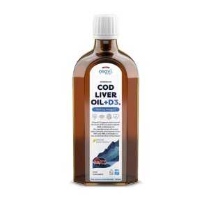 Osavi Norwegian Cod Liver Oil + D3, 1000mg Omega 3 (Lemon) -