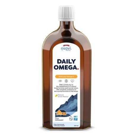 Osavi Daily Omega, 1600mg Omega 3, 250-500 ml
