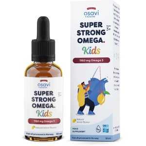 Osavi Super Strong Omega Kids, 1160mg Omega 3 (Lemon) - 50 ml.