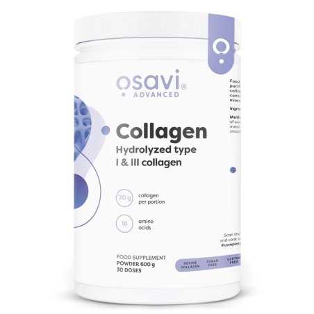 Osavi Collagen Peptides Hydrolyzed Type 1 & 3, 300-600 grams