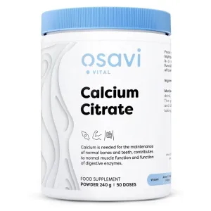 Osavi Calcium Citrate, Powder - 240 grams