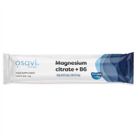 Osavi Magnesium Citrate + B6 - 4 grams (1 serving)