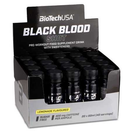 BioTechUSA Black Blood Shot, 20 x 60 ml