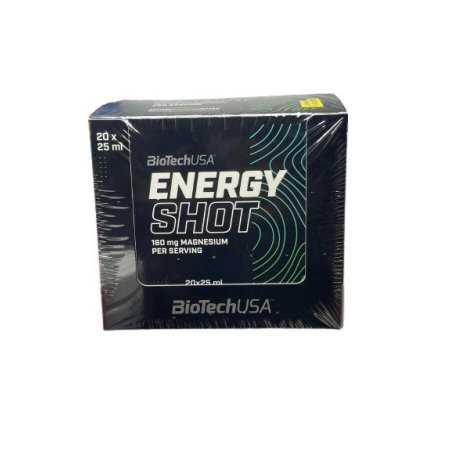 BioTechUSA Energy Shot, Lemon - 20 x 25 ml.